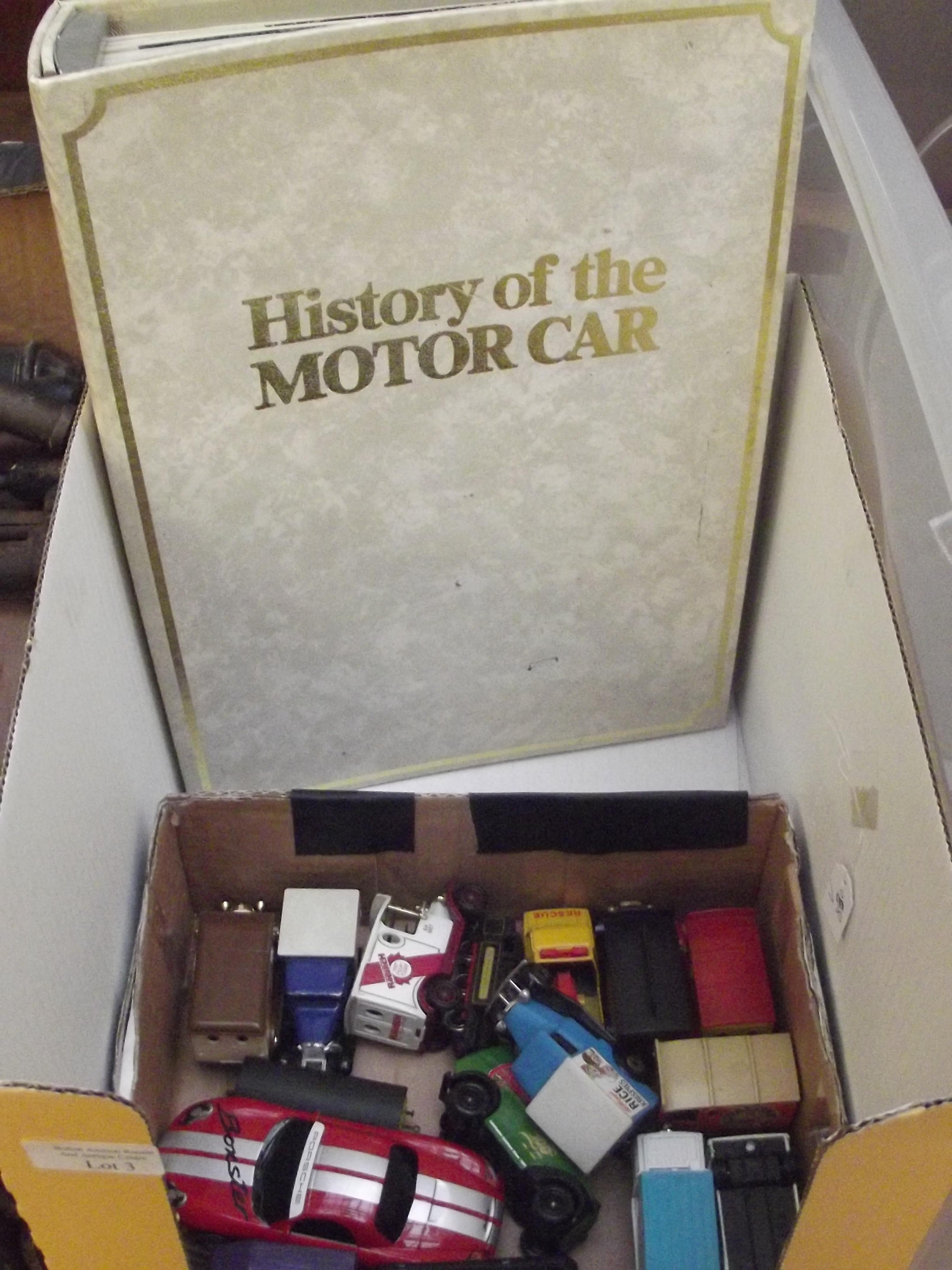 Model cars and car books