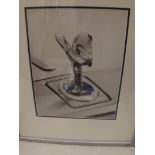 Rolls Royce silver spirit framed print