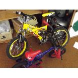 Two kid's bike