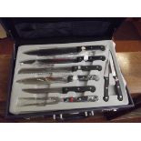 Royal knife set cased