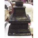 1913 cast metal chimney