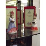 Two Royal Doulton Bunnykins figures