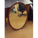 Oval mirror