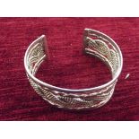 Silver bangle