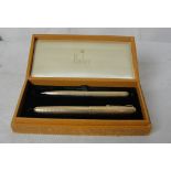 A cased Parker 9ct 51 fountain pen;