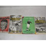 A quantity of football-related books to inc a signed edition of Stanley Matthews' "Feet First"