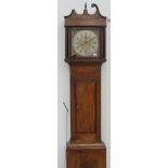 A George III mahogany longcase clock: Charles Vaughan,