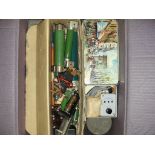 A quantity of vintage radio parts,