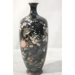 A Japanese Meiji period cloisonne vase