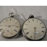 A Victorian HM silver pocket watch by John Sanders,