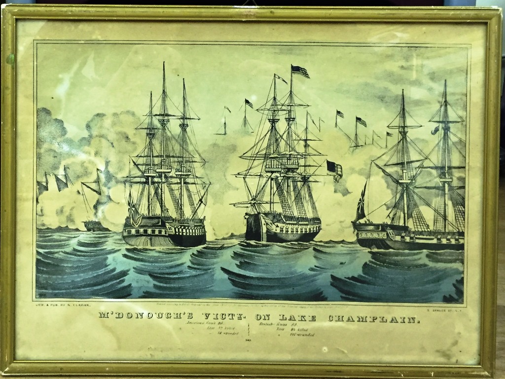 A pair of Currier & Ives colour lithographs depicting shipping scenes;