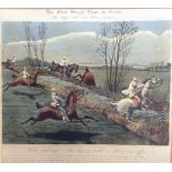 A set of four hand-coloured prints after Henry Alken,