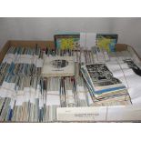 A quantity of postcards