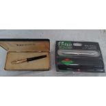 A Parker Frontier pen in blister pack;