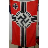 A WWII Kriegsmarine flag