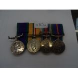 Court mounted QEIIR Medals to 25081001 J J Dixon Coldstream Guards to inc Op Telic,