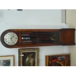 An Art Deco Smiths triple weight longcase clock
