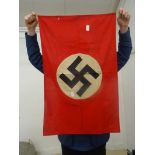 A WWII German Swastika flag