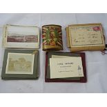 A quantity of military WW1 postcards tin and silk;