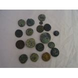 18 x mixed Greek and Roman AE coins