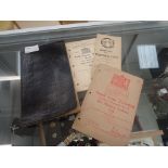 A WWI Naval Benevolent Diary and Manuals