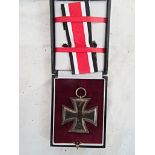 A 2nd Class iron cross (cased)