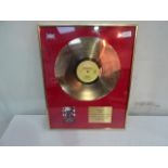 Bruce Springsteen "Born in the USA" Gold Disc