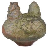 A South American Pottery Urn: Marajoara culture (flourishing 800-1400 AD).