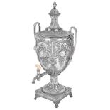 A George III Silver Two-Handled Tea Urn, by Paul Storr,