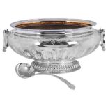 An Impressive Modern Silver Two-Handled Punch Bowl/ Jardiniere, by James Dixon & Sons,