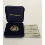 A 1995 14ct gold VE Day 50th Anniversary gold coin