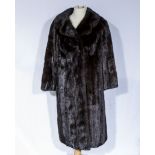 A lady's full length mink coat