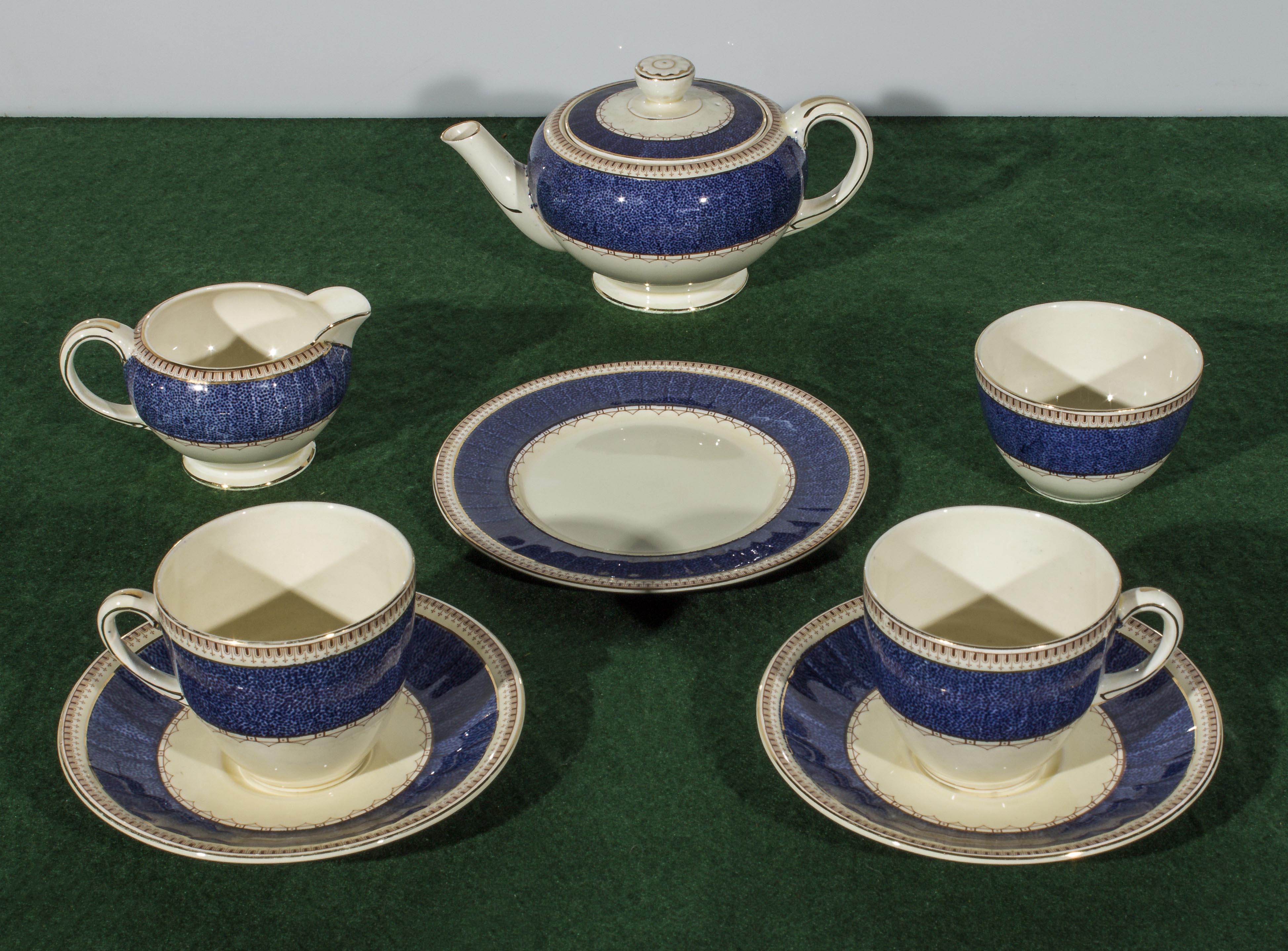 A Grindley china breakfast set Melrose design