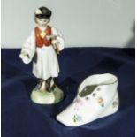 Two Herend porcelain figures