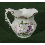 A Crown Derby miniature cream jug