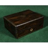 A Regency writing box