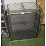 Wire storage unit and a fireguard