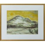 A framed oil on board Craigsford Hill, Earlston signed Douglas. Image size 25cm x 33cm