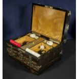 A coromandel games box and contents