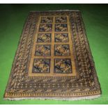 An Afghan rug 198cm x 108cm