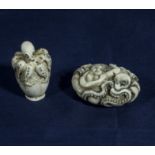 Two netsuke