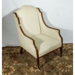 An Edwardian chair.