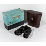 A pair of Carl Zeiss Jenoptem 7 x 50W binoculars in original case and box