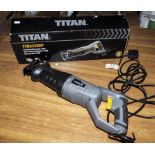 A Titan reciprocating saw