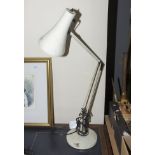 A vintage anglepoise lamp