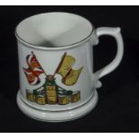 1st Battalion Gordon Highlanders new colours 1988 presentation mug