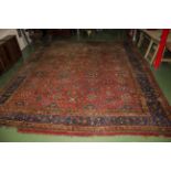 A large woolen carpet 15 feet x 18 feet