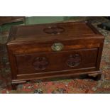 A Chinese heavy quality hardwood trunk