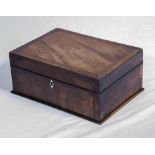 A small mahogany box