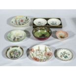 A collection of pin trays and bowls